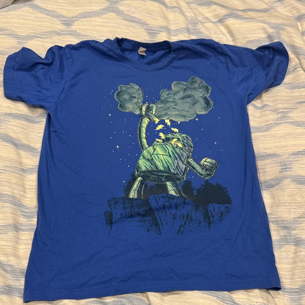 Glow in the Dark robot t-shirt from woot.com
